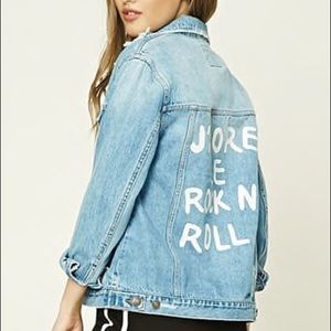 FOREVER 21 JEAN JACKET